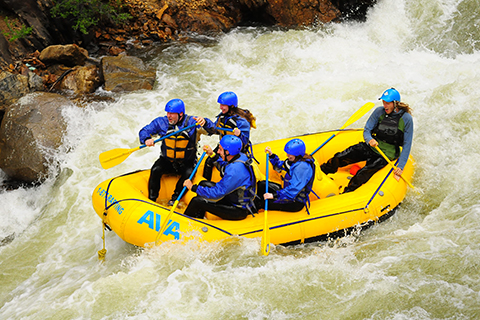 Enjoy the Gold Rush 1/3 Day Raft Trip in Idaho Springs, Colorado, which is available for free at Xplorie participating properties.