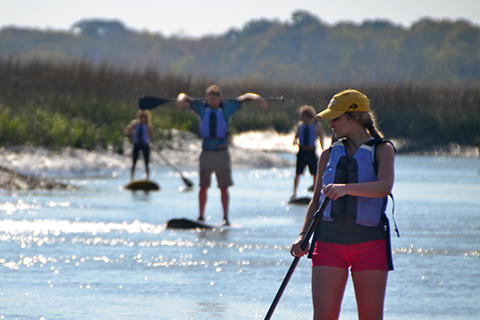 Enjoy a Paddleboard Rental from St. John's Tours in Johns Island, South Carolina, which is available for free at Xplorie participating properties.
