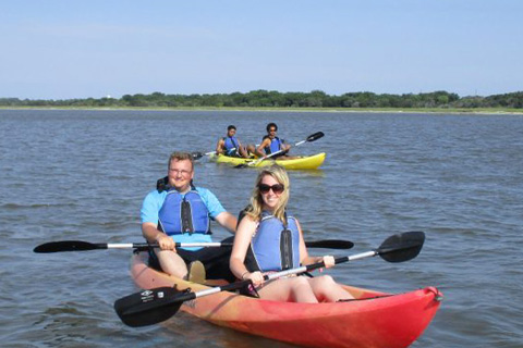 Enjoy the Little Tybee Island Kayak Tour from Aqua Dawg Kayak Company at Tybee Island, Georgia, which is available for free at Xplorie participating properties.