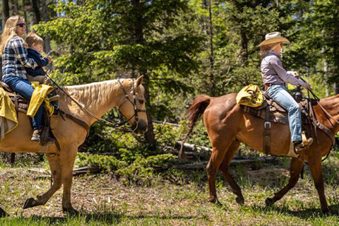Enjoy a one hour horseback adventure with Bobcat Pass Wilderness Adventures in Embudo, New Mexico, which guests staying at Xplorie participating properties can enjoy for free.