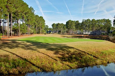 Enjoy a round of golf at Pinecrest Golf Club in Bluffton, South Carolina, where guests staying at Xplorie participating properties can enjoy a free round of golf.