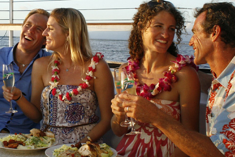 Enjoy the Dinner Sunset Sail from Teralani Sailing Adventure, in Lahaina, Hawaii, where guests staying at Xplorie participating properties can enjoy a free admission.