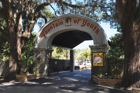 See the Fountain of Youth, where Florida's history began in St. Augustine, Florida, where guests can get a free admission at Xplorie participating properties.
