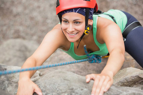 Enjoy a  1/2 day Guided Rock Climbing Tour from Winter Park Adventure Quest in Winter Park, Colorado, which is available for free at Xplorie participating properties.