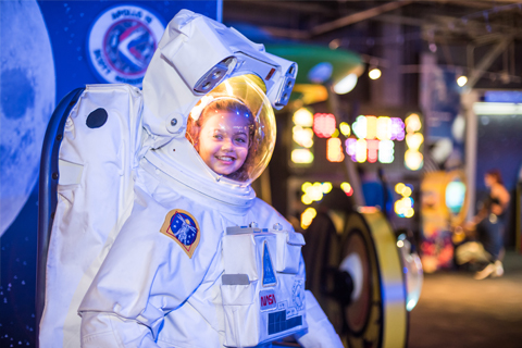 Enjoy science in an indoor amusement park at Wonderworks in Branson, Missouri, where guests can enjoy a free admission when staying at an Xplorie participating property.