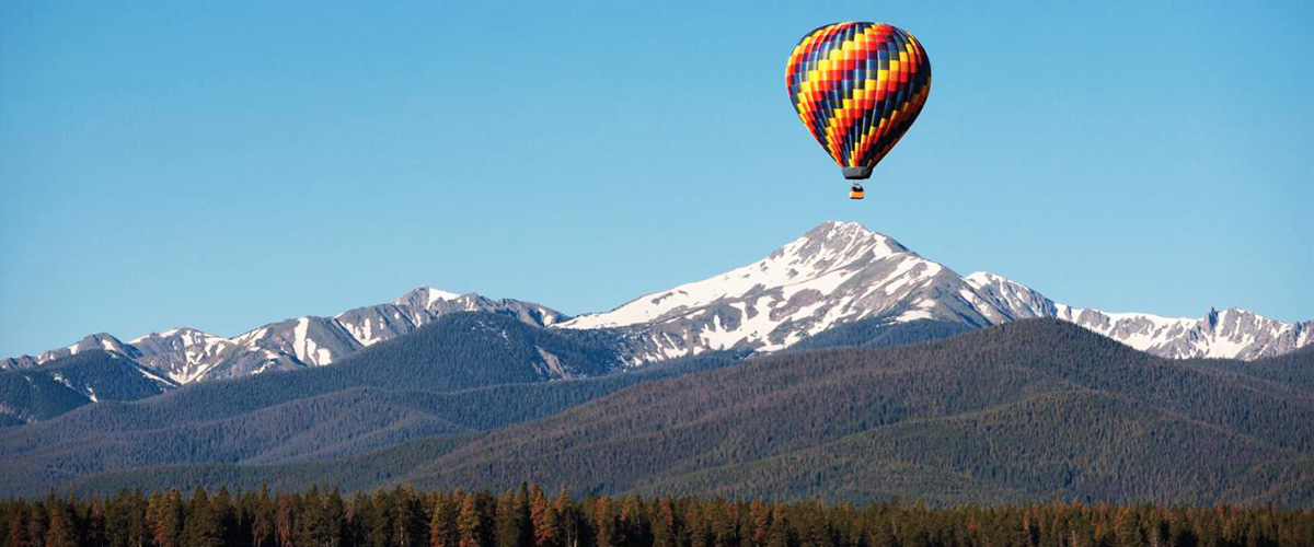 Hot Air Balloon Rides in Winter Park, Colorado