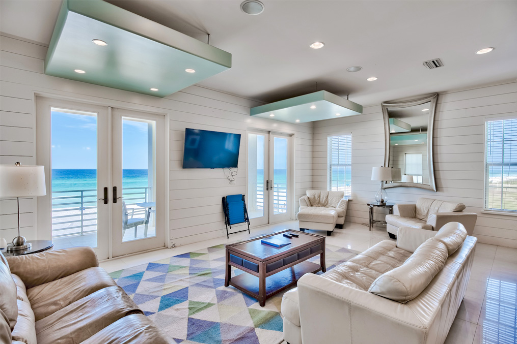 Inside view of a vacation home in Destin, FL