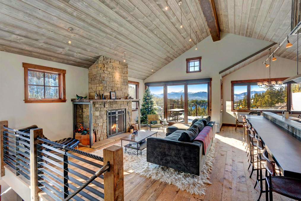 Inside of a vacation rental home in Winter Park, CO