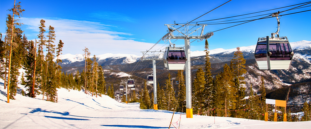 Ski Lift in Winter Park, Colorado
