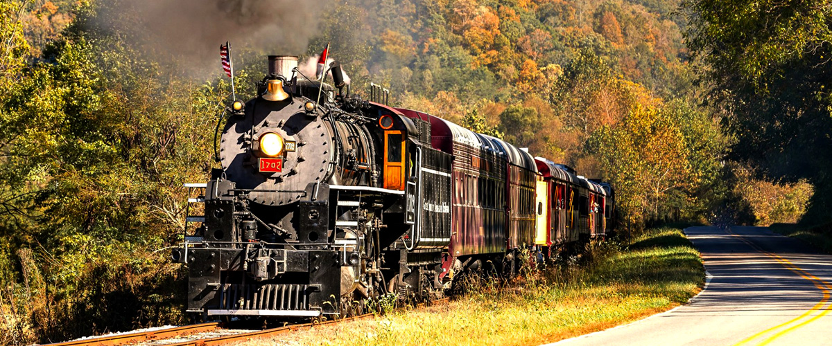 The Great Smoky Mountains Railroad in Autumn