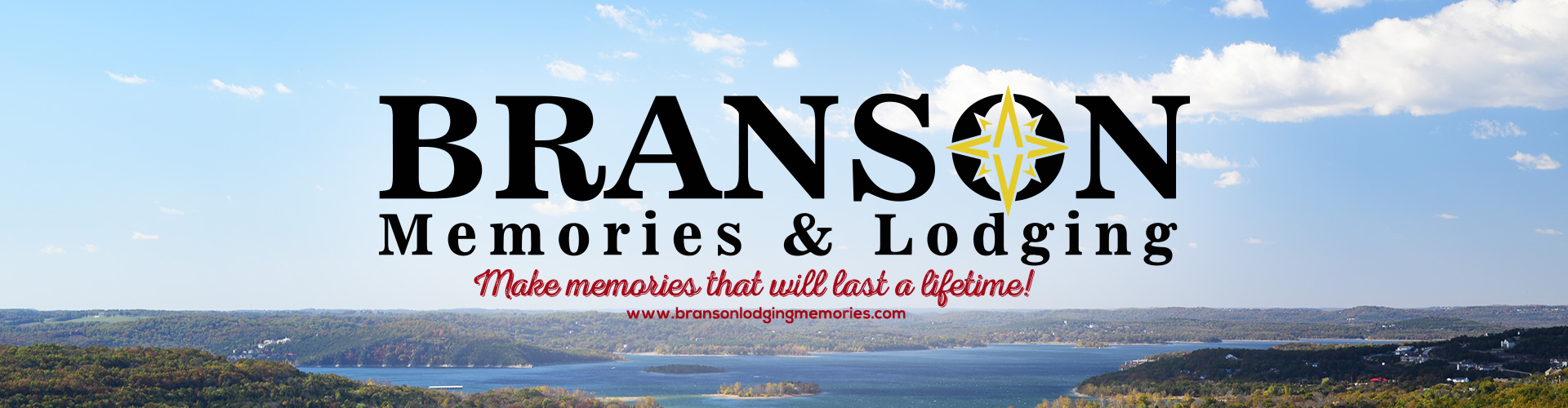 Branson Memories and Lodging Banner
