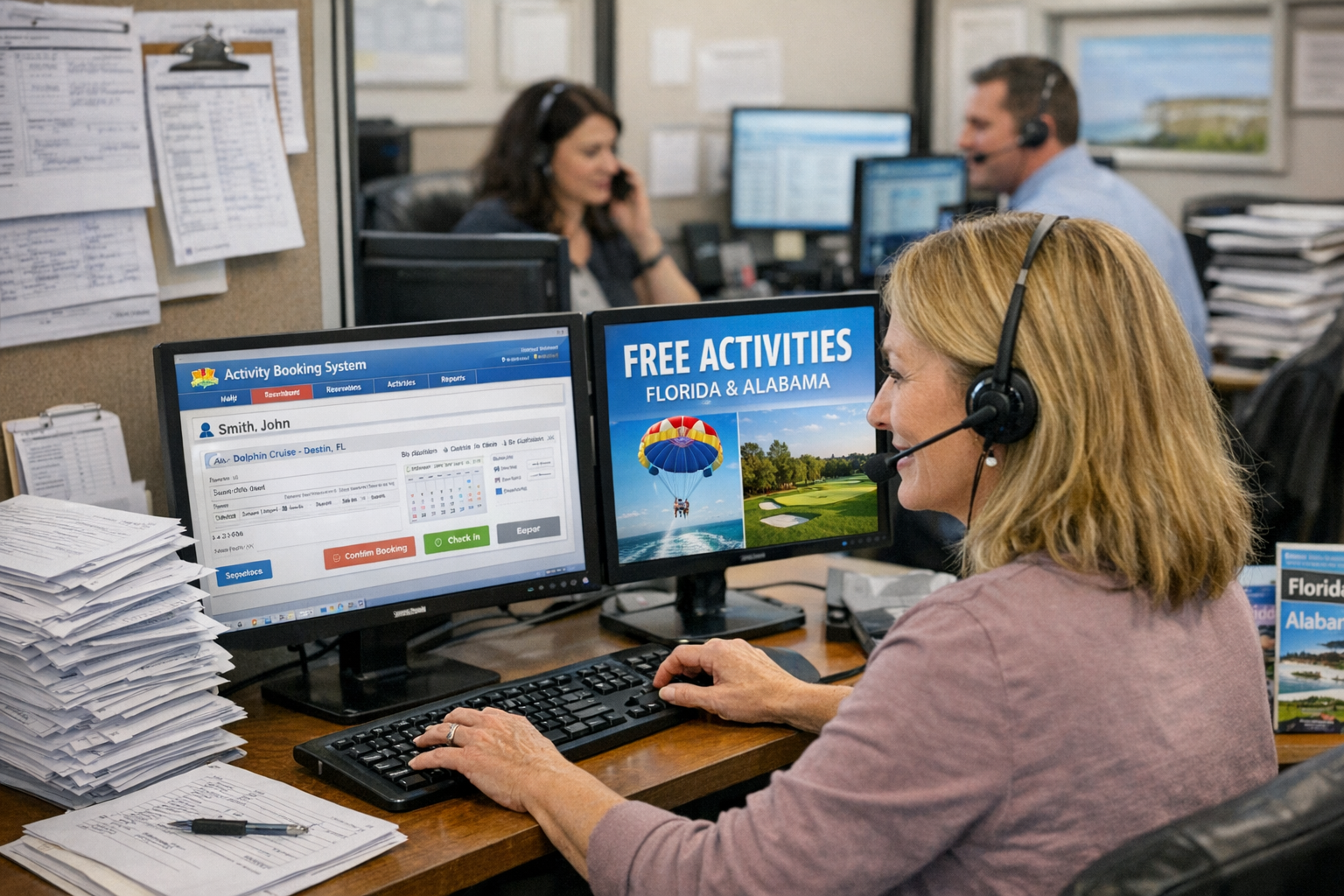 photographic Keeping pace with the seismic shift in the vacation rental industry  as more and more bookings move online  our expanded call center tran-2